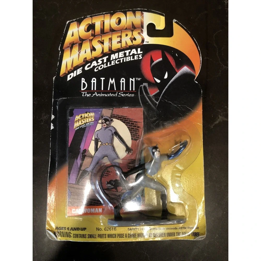 Catwoman Die-Cast Figure 1994 Kenner Action Masters Batman Animated‎ Series NOS